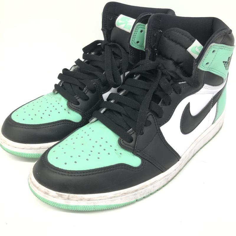 【中古】Nike Air Jordan 1 High OG Green Glow 28cm DZ5485-130 ナイキ エアジョーダン[66][240066193909] 中古】Nike Air Jordan 1 High OG Green Glow 28cm DZ5485-130 ナイキ