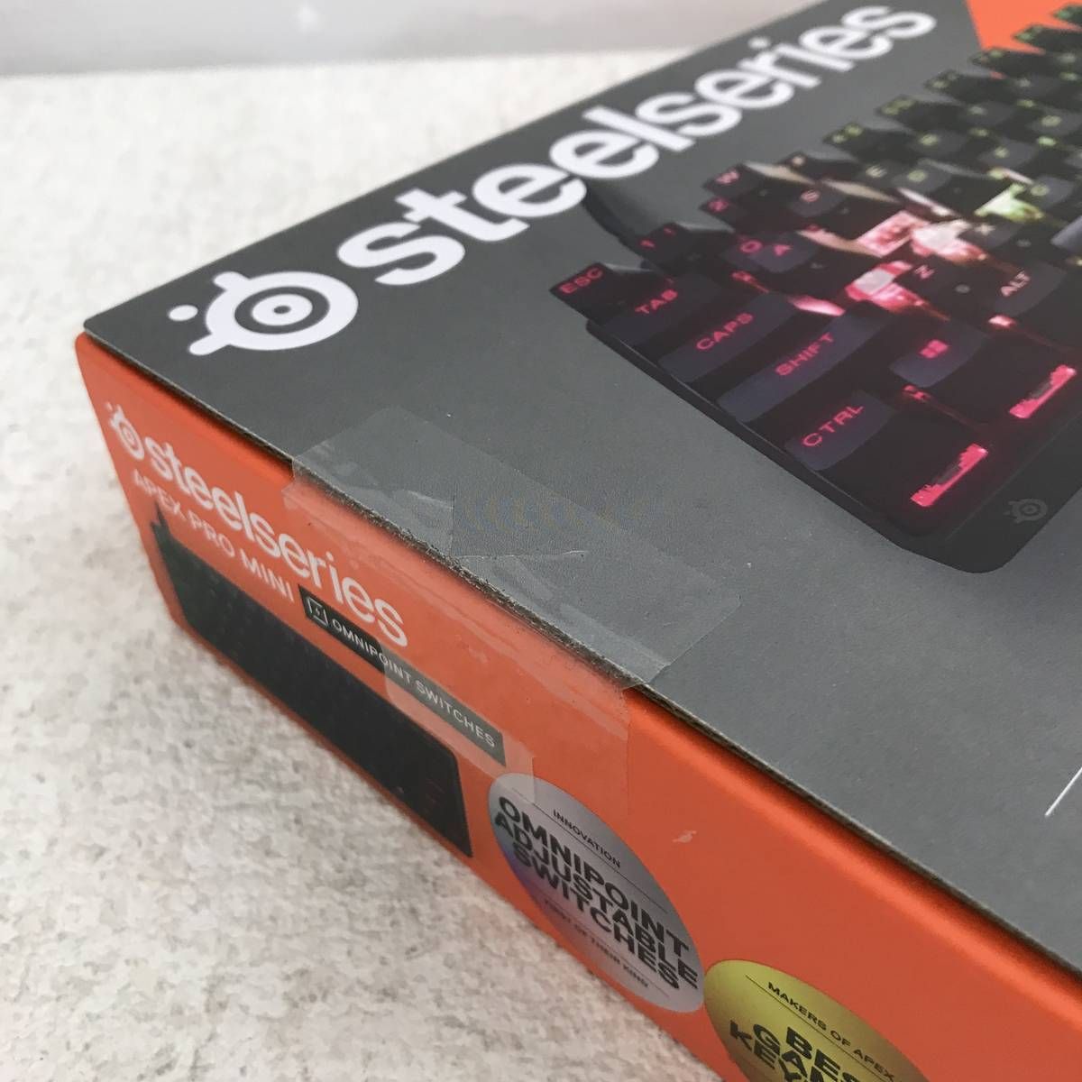新品未開封 SteelSeries APEX PRO MINI ゲーミングキーボード - メルカリ