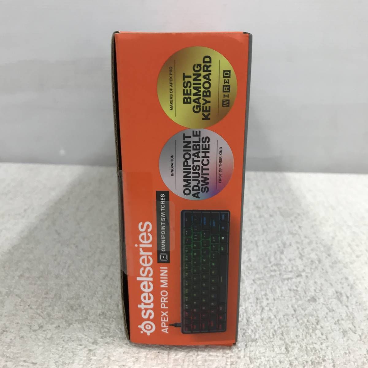 新品未開封 SteelSeries APEX PRO MINI ゲーミングキーボード - メルカリ