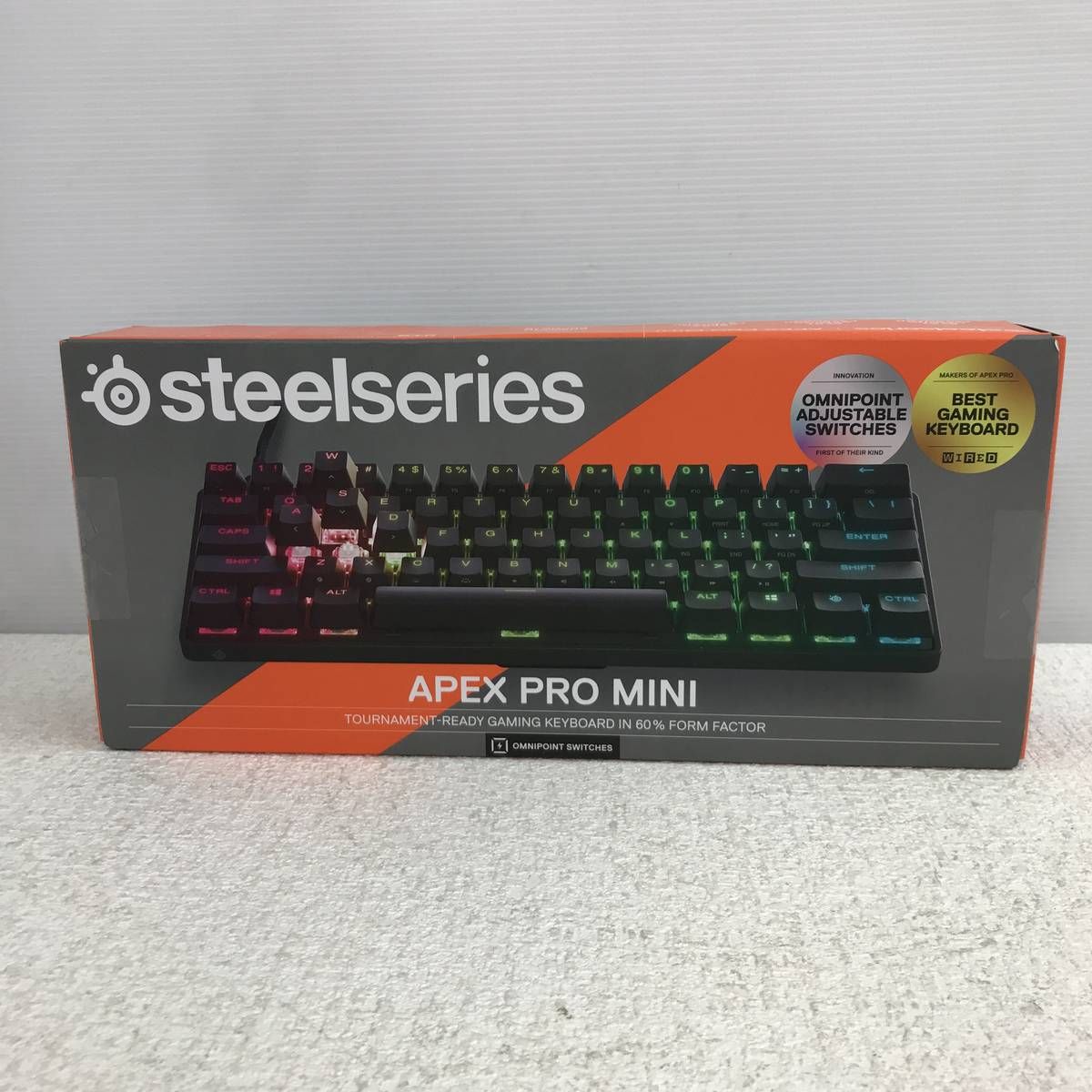 APEX PRO MINI 新品未開封 新品未開封 SteelSeries APEX PRO MINI ゲーミングキーボード - メルカリ