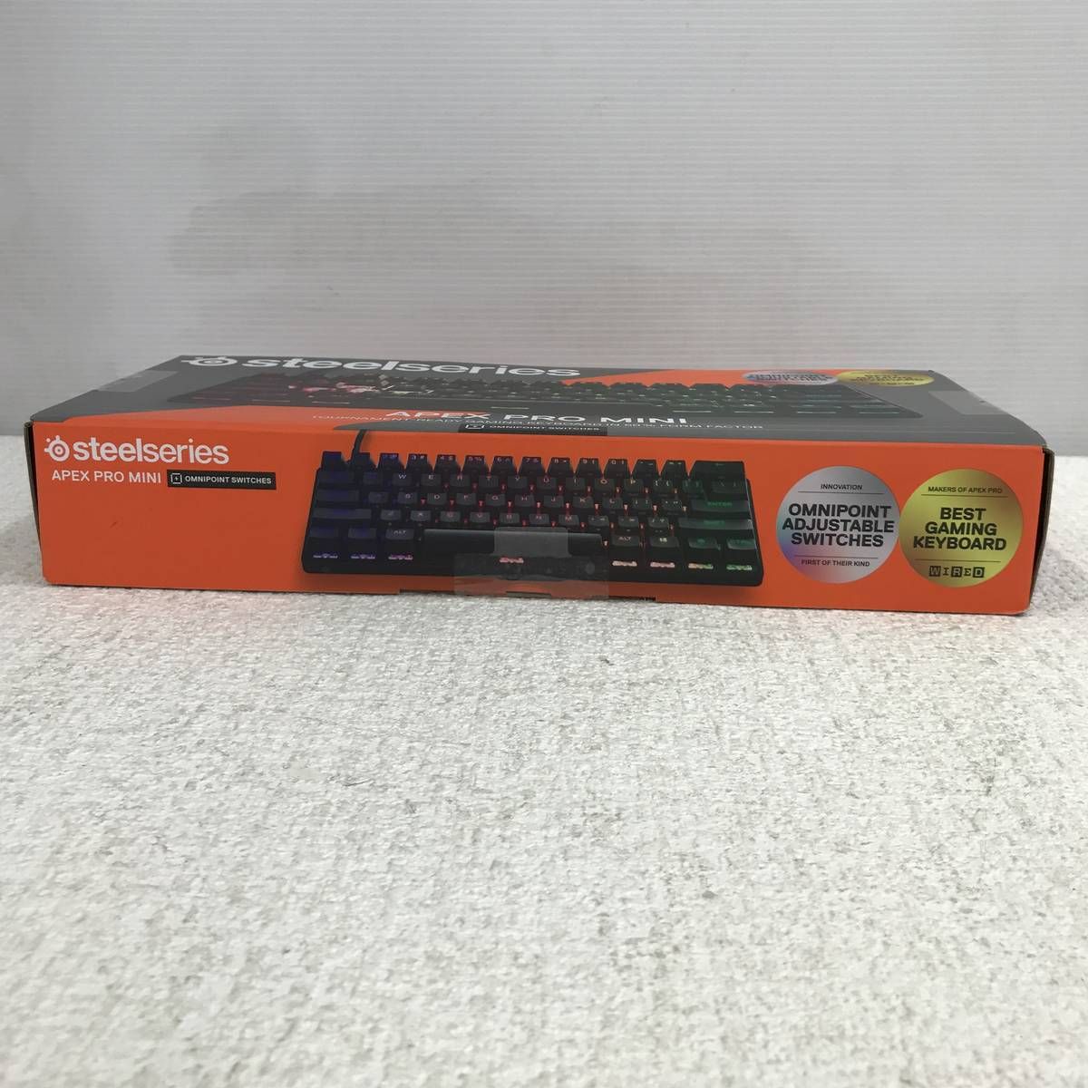 新品未開封 SteelSeries APEX PRO MINI ゲーミングキーボード - メルカリ