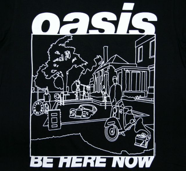 Oasis / Be Here Now Tee 4 (Black) - オアシス Tシャツ - メルカリ