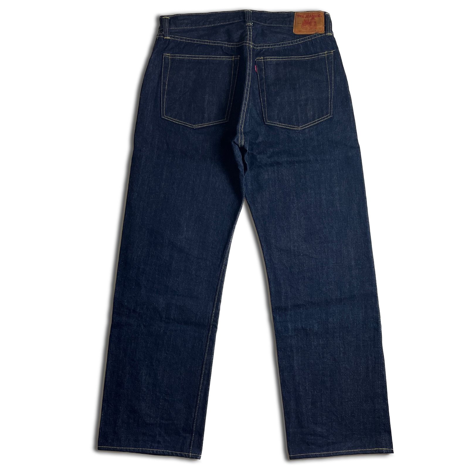濃紺 W34】TCB JEANS 40's ネルポケット 赤タブ デニムパンツ TCB