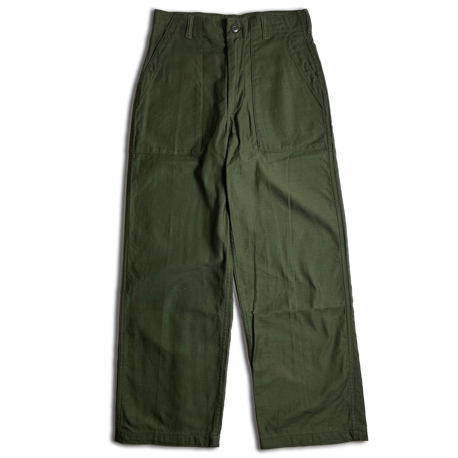【美品 60s】US ARMY vintage ベイカーパンツ コットンサテン BLUE BELL社 ヴィンテージ 2000000025711