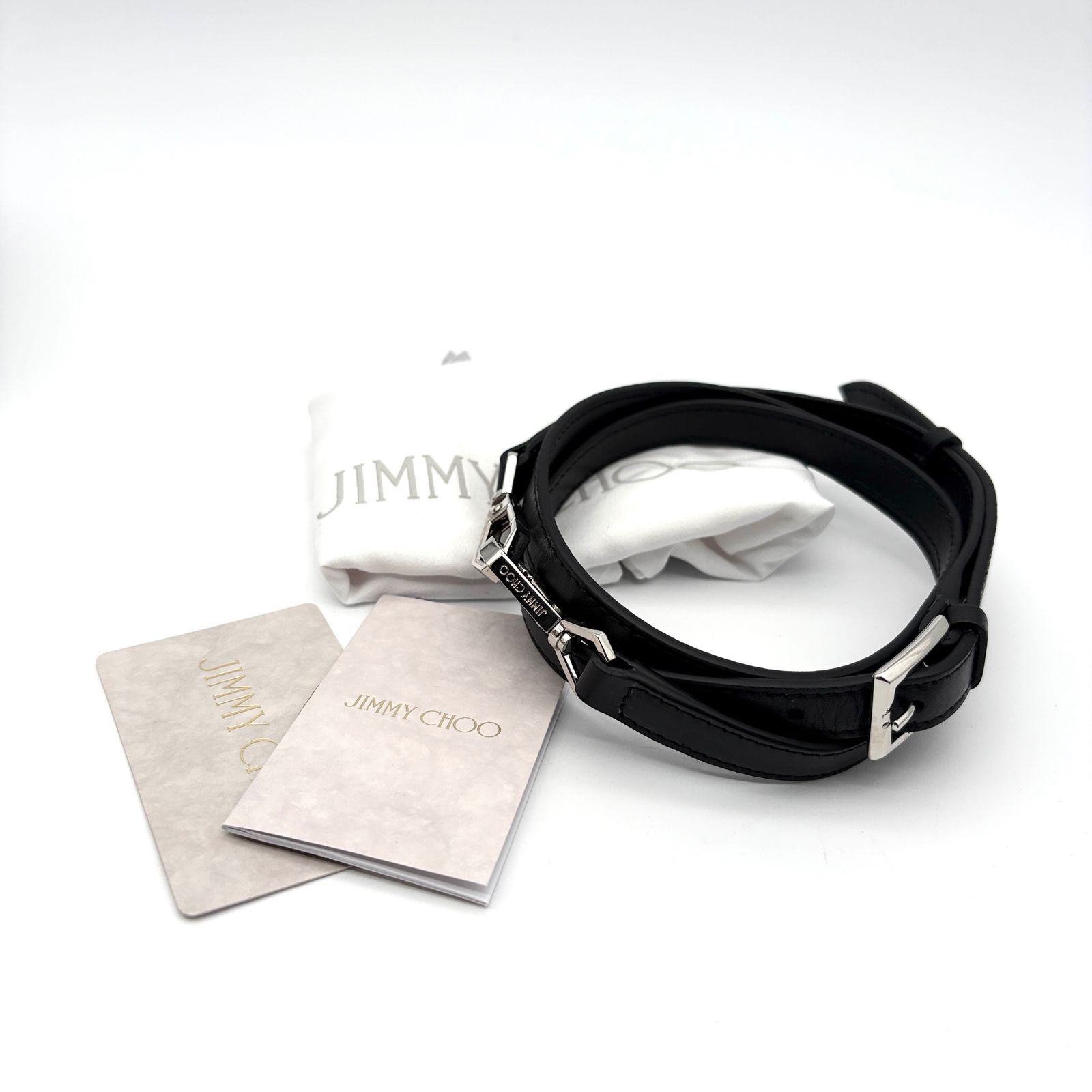 未使用保管品 タグ付 ジミーチュウ JIMMY CHOO ミニ トートバッグ 