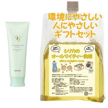 NOEVIR ノエビア ノエビア99プラス クレンジングフォーム ジェントル 100g　環境にやさしい、人にやさしいギフトセット