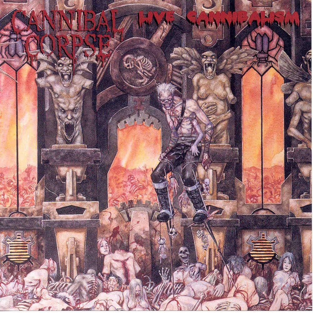 2discs LP Cannibal Corpse Live Cannibalism 3984251141 METAL BLADE RECORDS 未開封 /00520