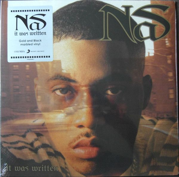 2discs LP Nas It Was Written (gold And Black Marbled Vinyl) 19658828851 Columbia 未開封 /00660