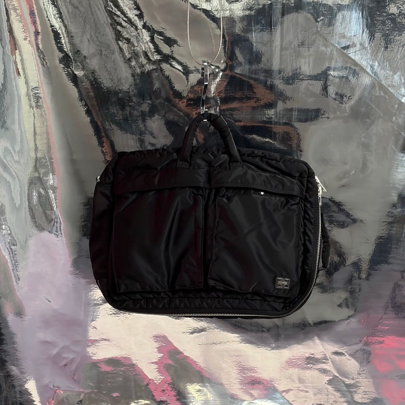 PORTER TANKER BRIEFCASE タンカーブリーフ ケース ブラック ナイロン ポーター