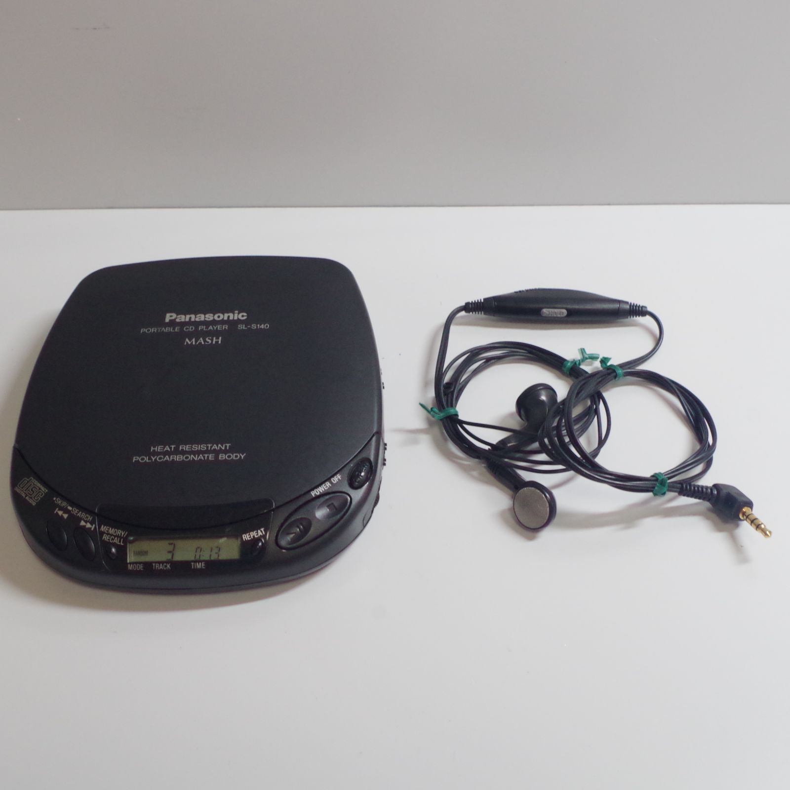 A7129 Panasonic SL-S140 動作品 CD再生確認済み リモコン付