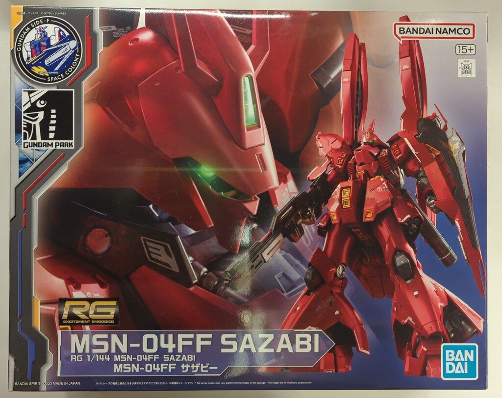 BANDAI SPIRITS RG 機動戦士ガンダム 逆襲のシャア サザビー サイドF バンダイナムコ版 1/144