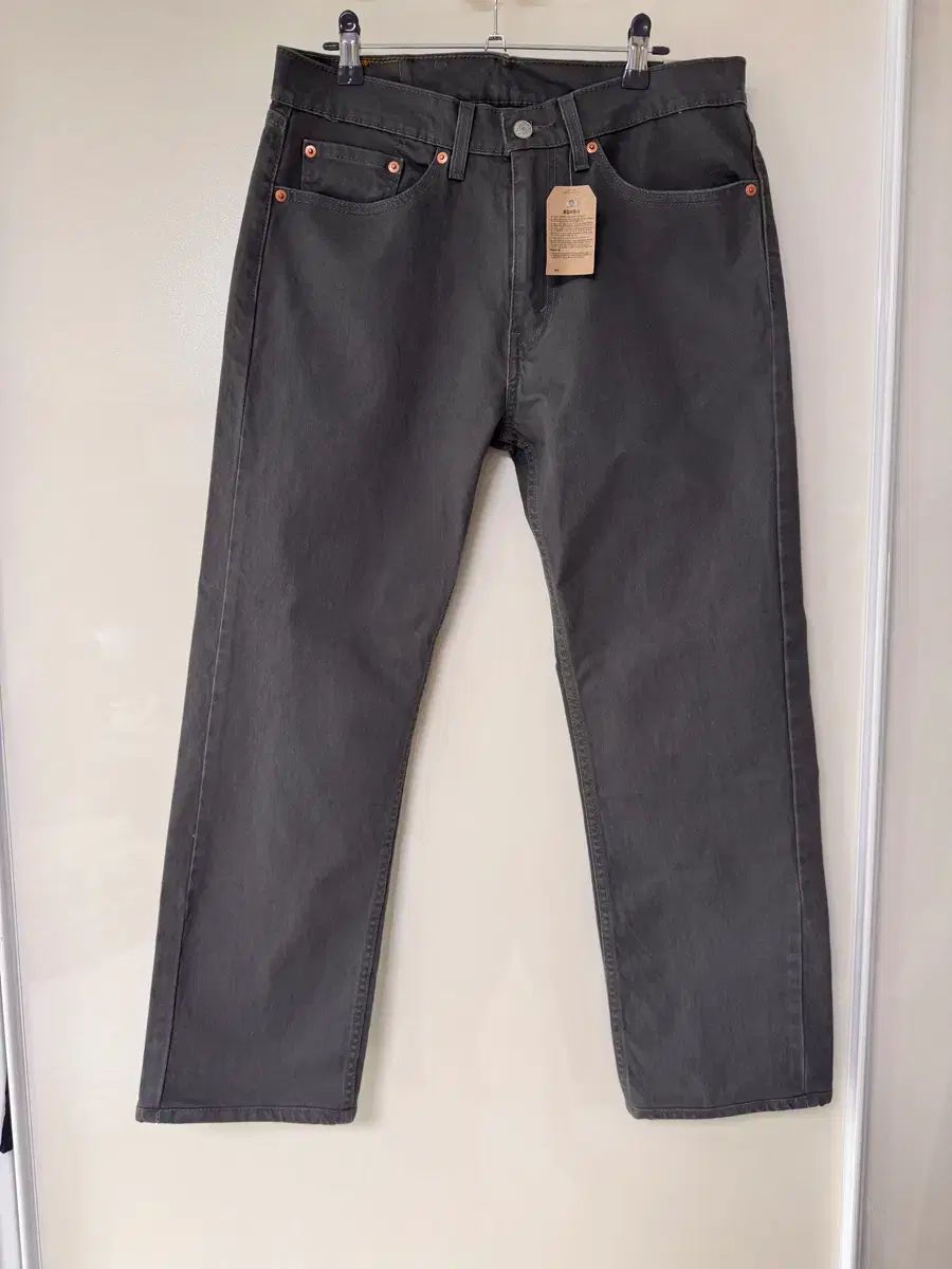 新品 リーバイス 505 レギュラーフィット W32 L32 ダークグレー