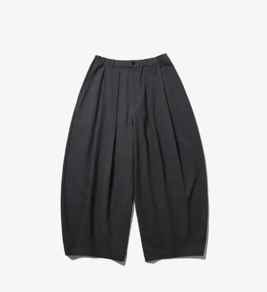 ANGLAN(アングラン) バルーンパンツ Overtuck Balloon Pants - Grey