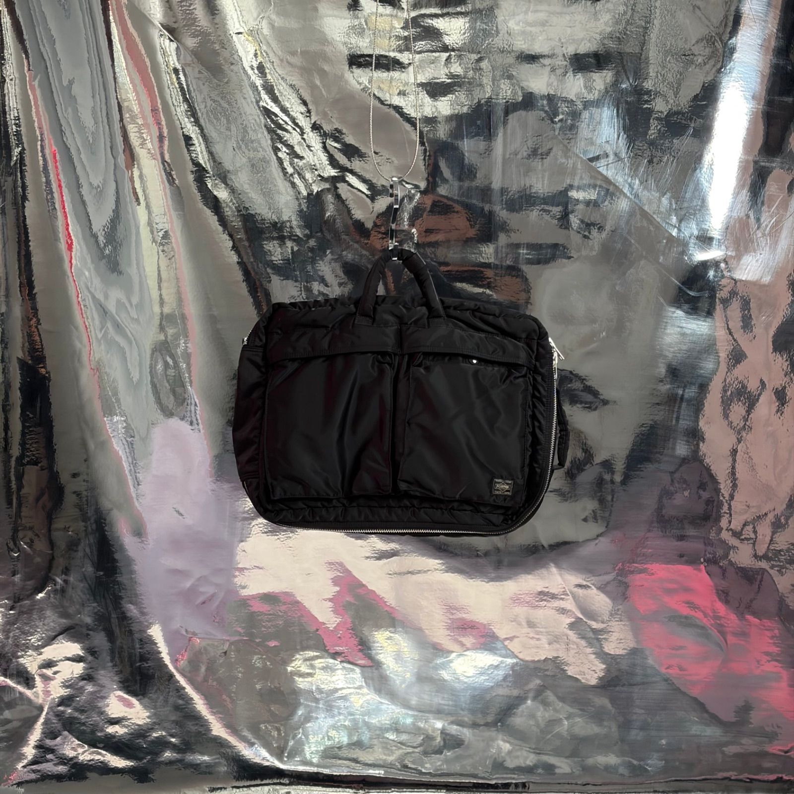 PORTER TANKER BRIEFCASE タンカーブリーフ　ケース ブラック ナイロン ポーター