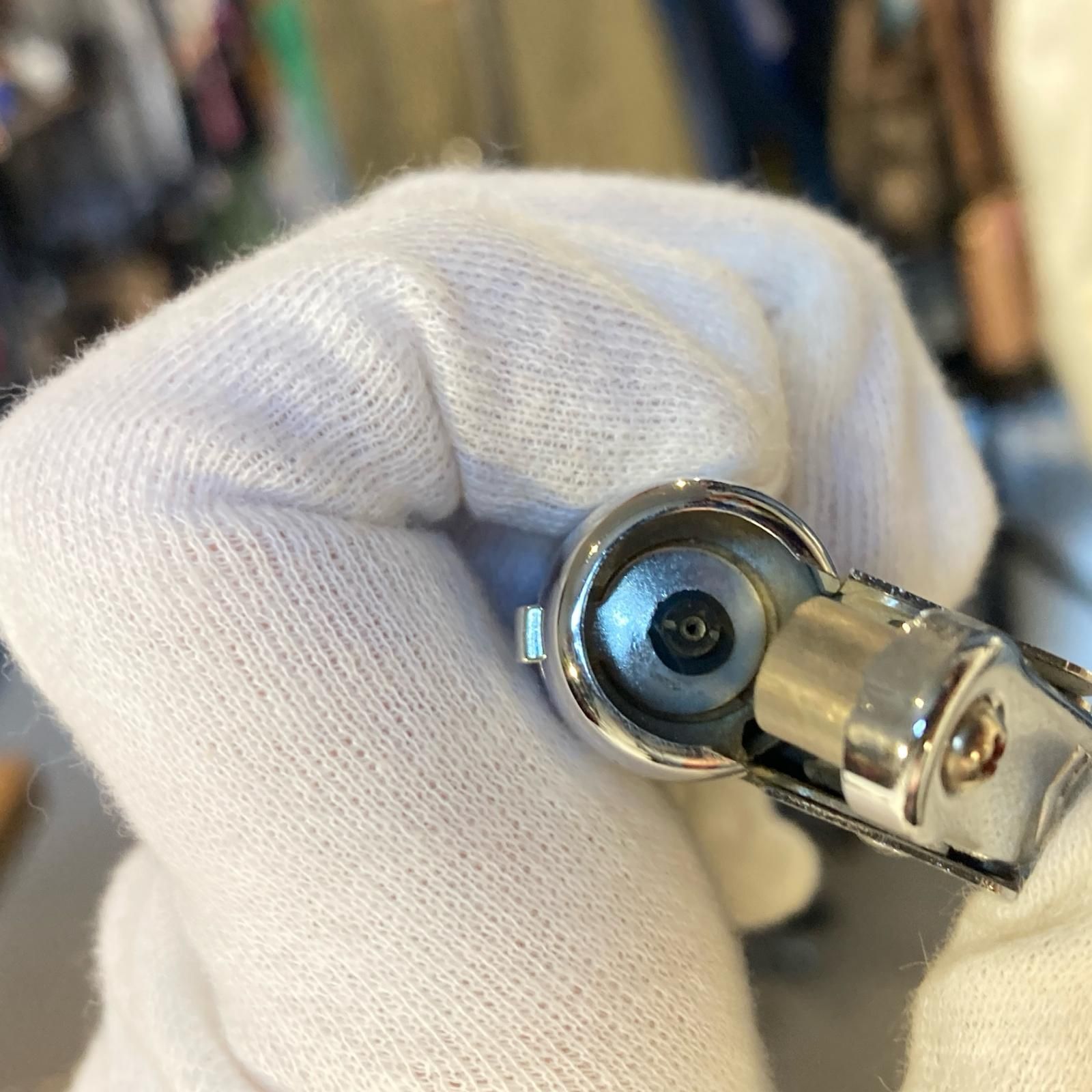 MP448) PRINCE カートリッジ式 ガスライター 火花確認済み 箱付き 中古 