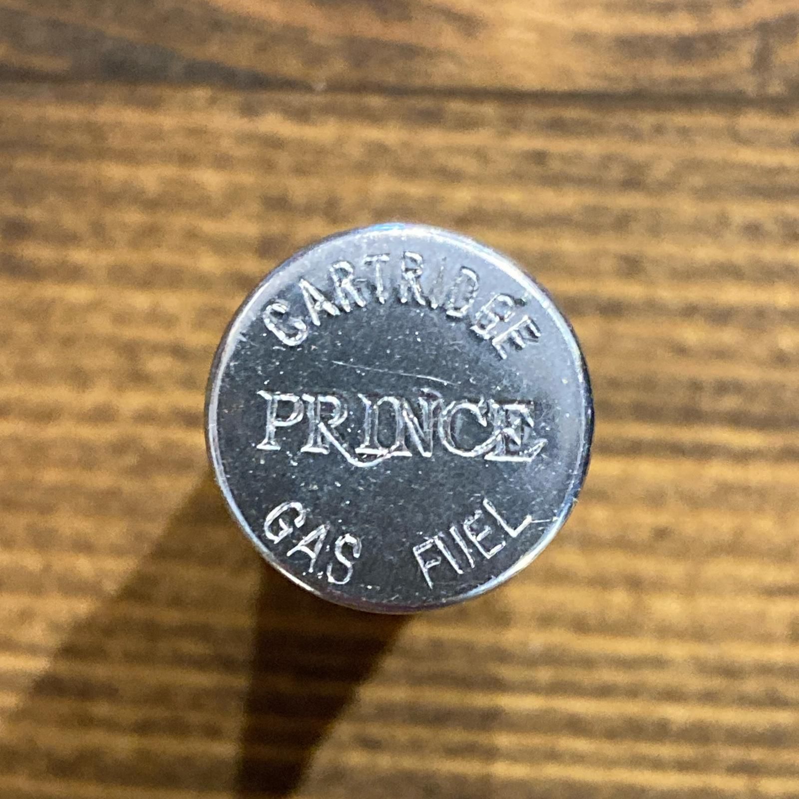 MP448) PRINCE カートリッジ式 ガスライター 火花確認済み 箱付き 中古 