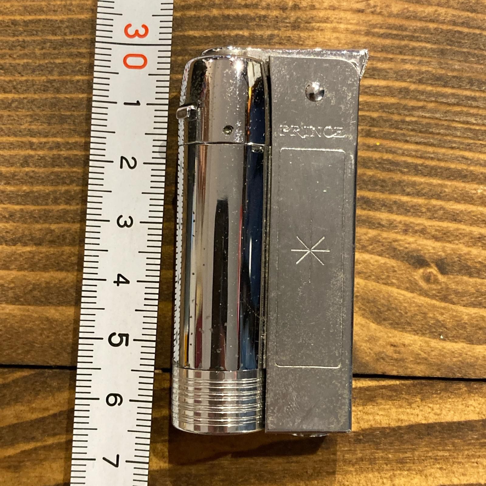 MP449) PRINCE カートリッジ式 ガスライター 火花確認済み 中古 現状品 