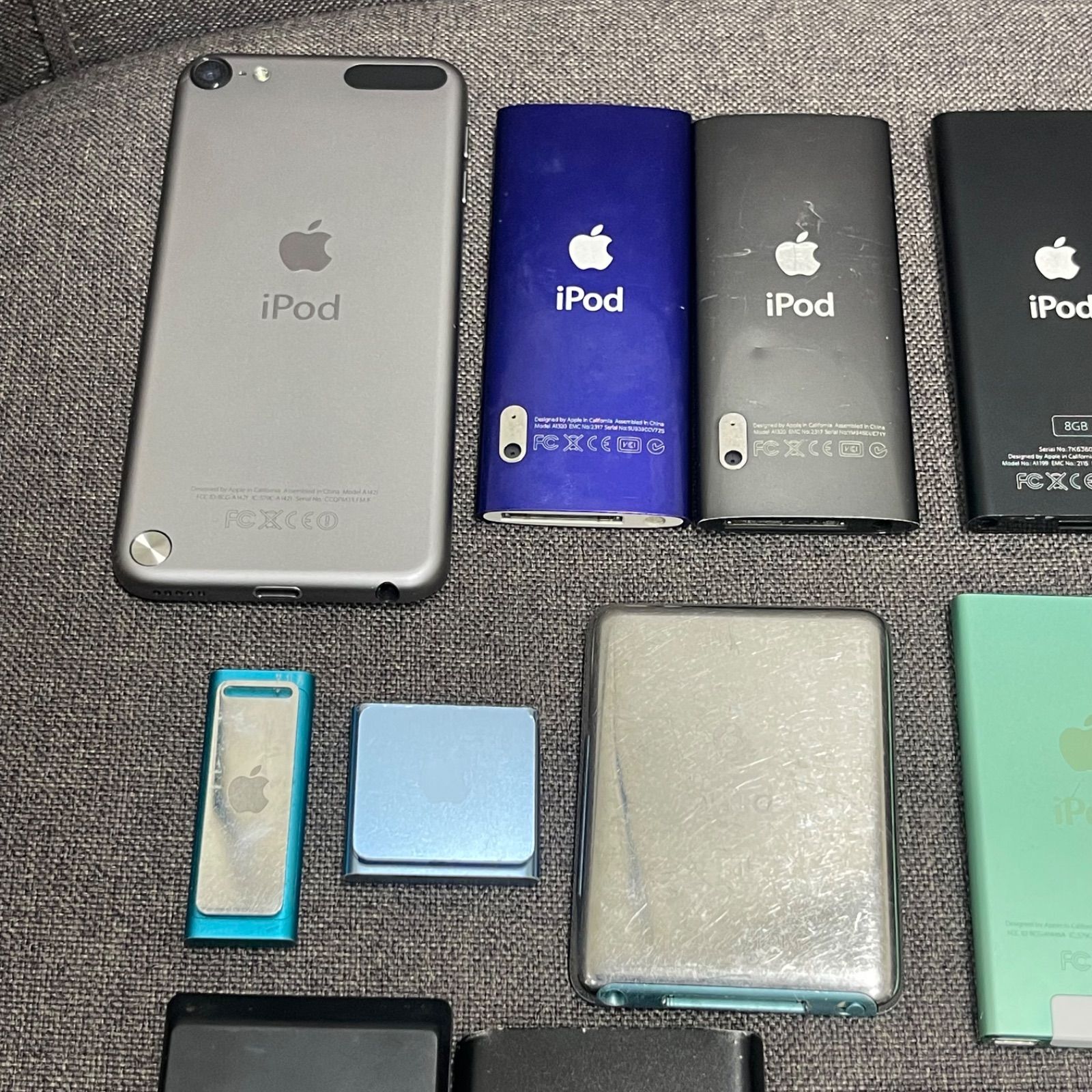 NPA】ジャンク SONY Walkman Apple iPod shuffle 17点 まとめ
