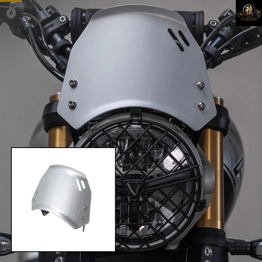 スクランブラー400X オートバイ用ウインドスクリーン ウインドシールド トライアンフ スクランブラー400 X 2024-2025 ウインドシールドスク