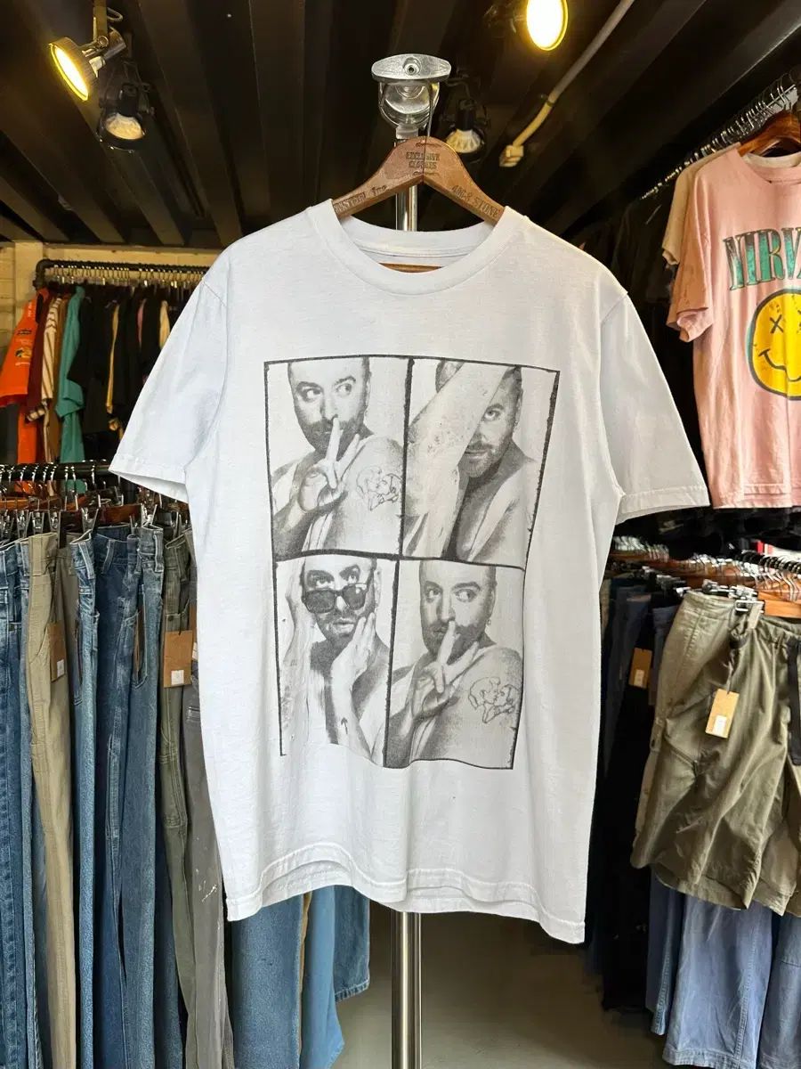 95 サムスミス ツアー プリンティング Tシャツ