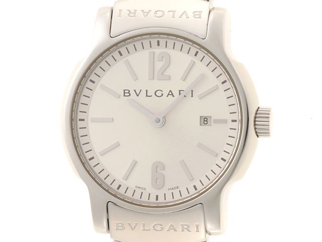 BVLGARI ブルガリ ソロテンポ ST29S シルバー 腕時計 ステンレススチール レディース クオーツ 2148104057990 【中古】 200