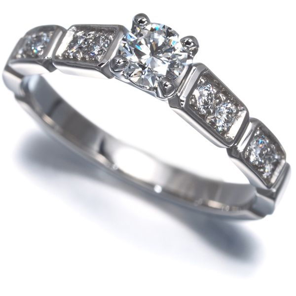 シャネル リング ダイヤ ダイヤモンド 0.26ct プルミエール プロメス ソリテール 52号 Pt950 鑑定書 #192516 - メルカリ