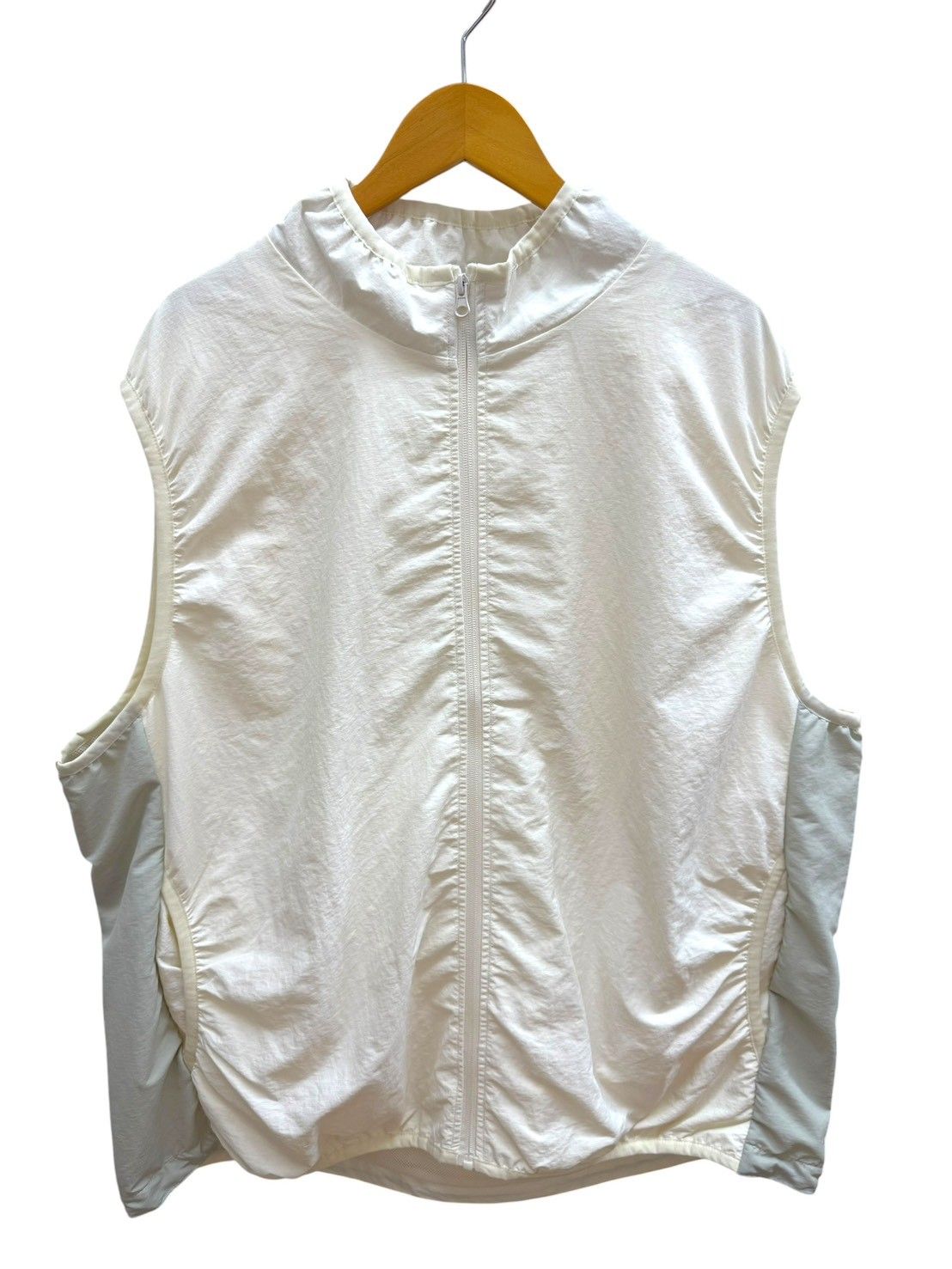 BEIMAR (ビーマー) 別注 Nylon Light Weight Packable Vest ナイロンベスト パッカブル WB1203MPV-Z XL クリーム メンズ/036