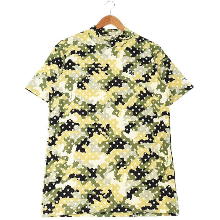 パーリーゲイツ | 5(L相当) | メンズ 半袖カットソー ベージュ系 春夏【中古】ゴルフウェア