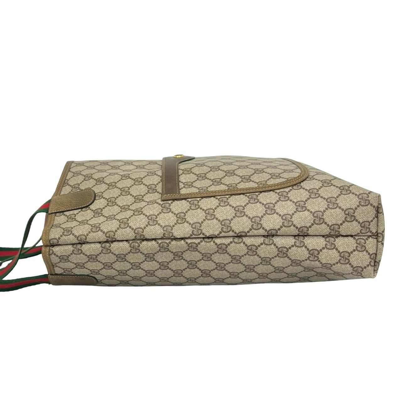 極 美品 GUCCI グッチ オールドグッチ ヴィンテージ シェリーライン GG