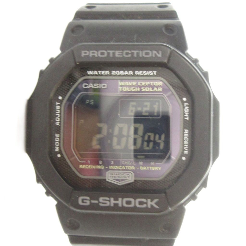 カシオジーショック CASIO G-SHOCK GW-5600BJ 腕時計 ソーラー ウォッチ デジタル カレンダー付き 黒 ブラック ■GY18 /MQ