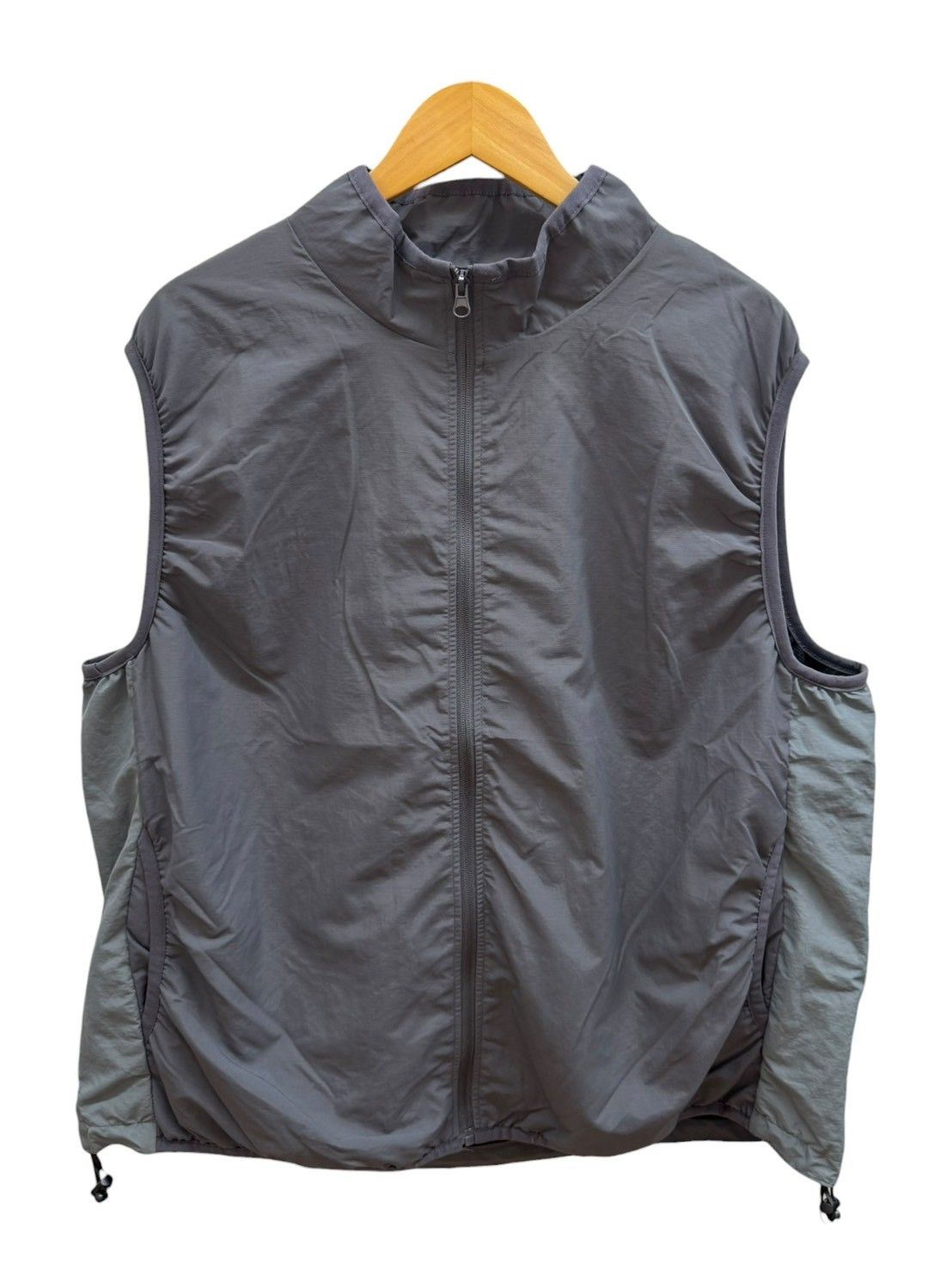 BEIMAR (ビーマー) 別注 Nylon Light Weight Packable Vest ナイロンベスト パッカブル WB103MPV-Z L アイスグレー メンズ/036