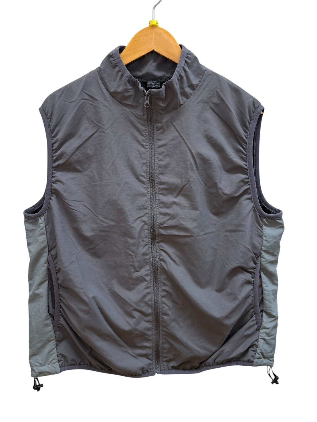 BEIMAR (ビーマー) 別注 Nylon Light Weight Packable Vest ナイロンベスト パッカブル WB103MPV-Z アイスグレー S メンズ/036