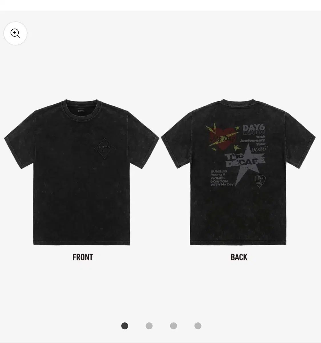 DAY6（デイシックス） The DECADE 日本 神戸 Tシャツ XL