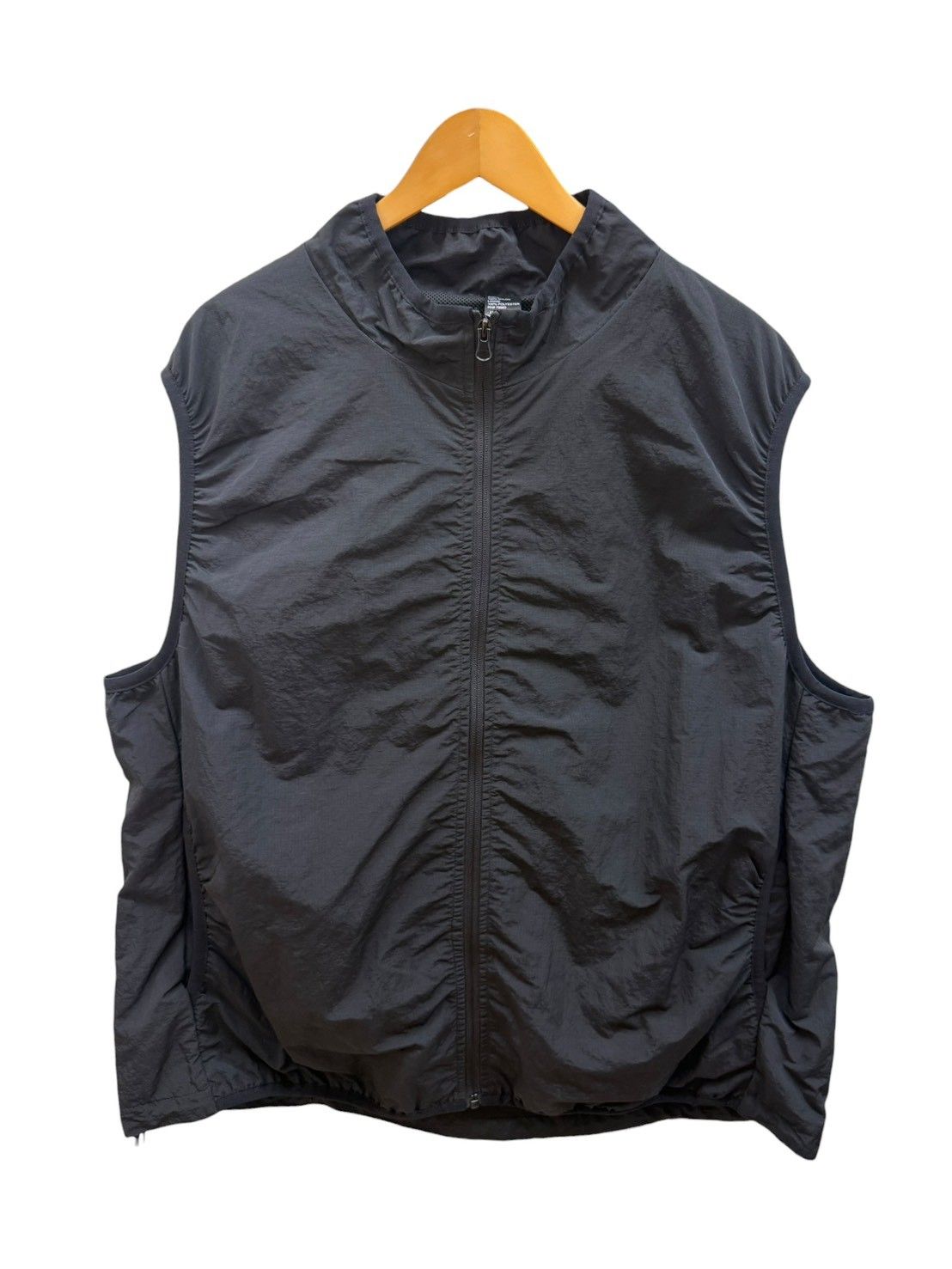 BEIMAR (ビーマー) 別注 Nylon Light Weight Packable Vest ナイロンベスト パッカブル WB103MPV-Z L ブラック メンズ/036