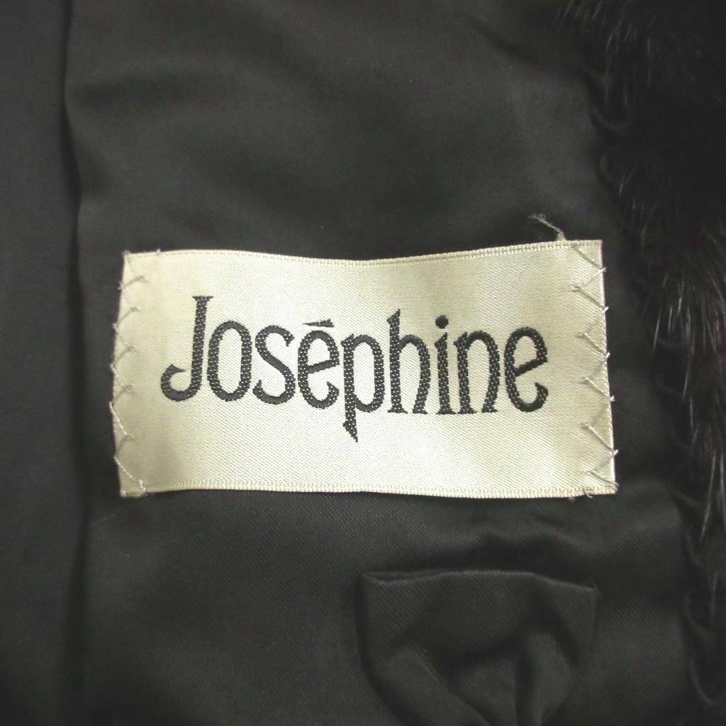 ジョセフィーヌ Josephine ファーコート ミンクファー 毛皮 11 黒