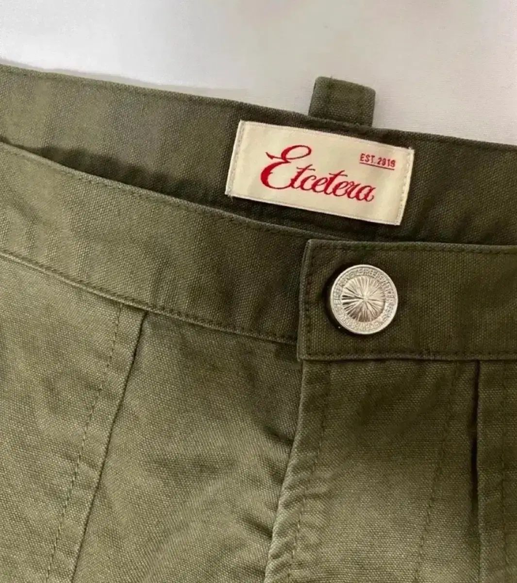 ETCE ガードナー パンツ オリーブ XL