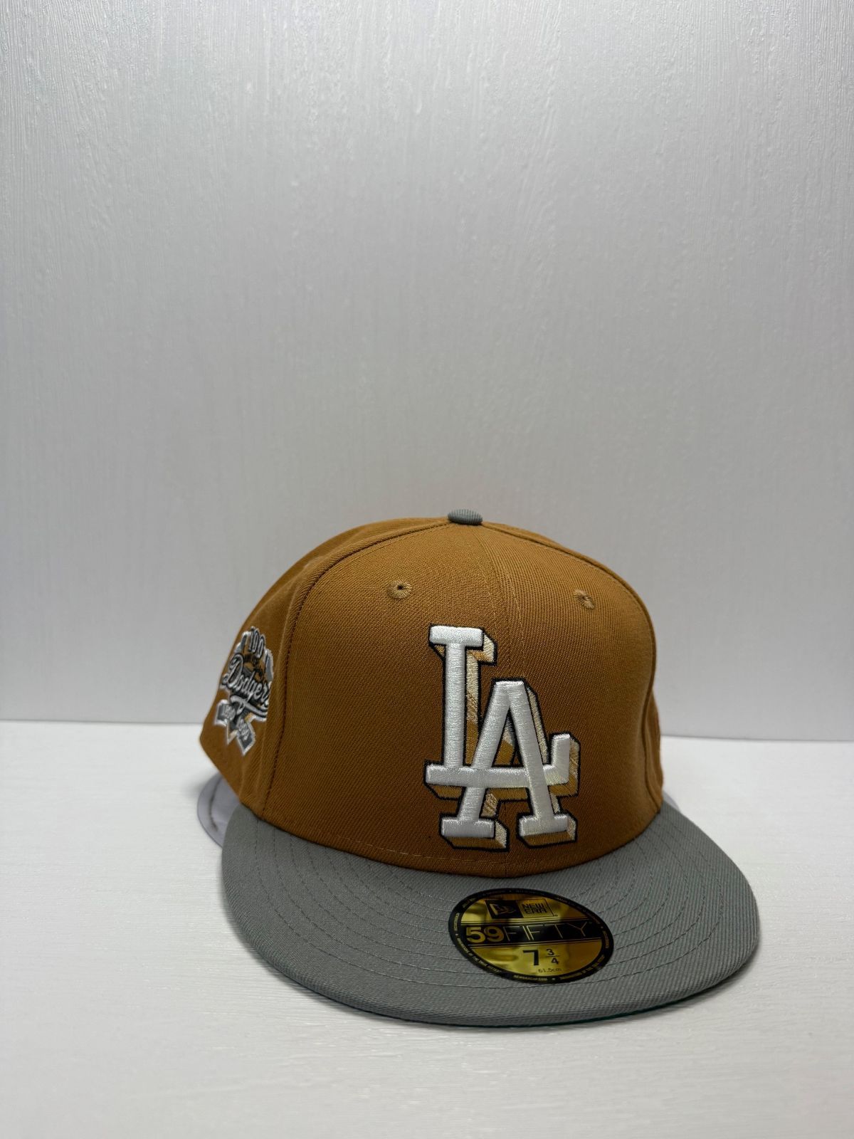 ニューエラ ロサンゼルスドジャース 100thアニバーサリー 59fifty フィッティドキャップ ツートンカラー