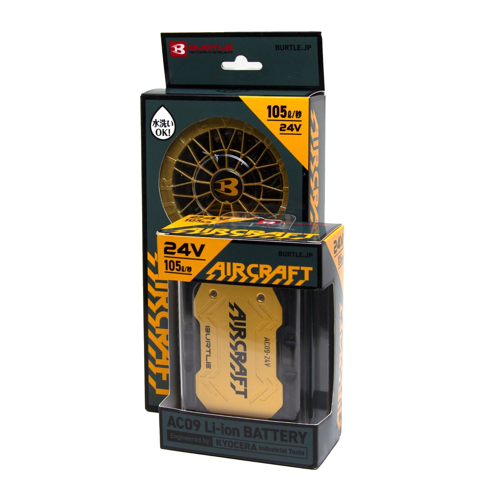 BURTLE AIRCRAFT AC09 バッテリー　メタリックゴールド BURTLE AIRCRAFT AC09 バッテリー メタリックゴールド 健康用品