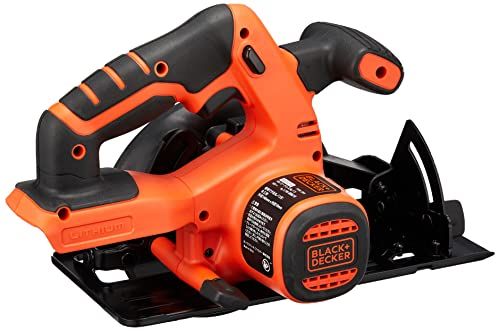★新品★ブラックアンドデッカー(BLACK+DECKER) コードレス 丸ノコ 本体のみ DIY 電動工具 切断工具 切り込み 深さ 切断角度 調節 18V BDCCS18B