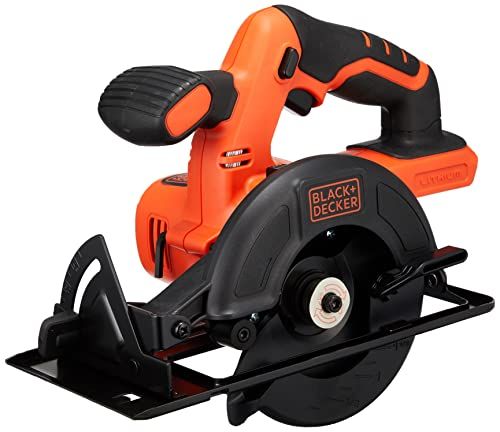 ★新品★ブラックアンドデッカー(BLACK+DECKER) コードレス 丸ノコ 本体のみ DIY 電動工具 切断工具 切り込み 深さ 切断角度 調節 18V BDCCS18B