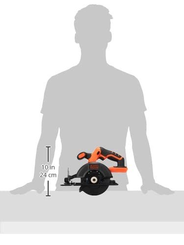 ★新品★ブラックアンドデッカー(BLACK+DECKER) コードレス 丸ノコ 本体のみ DIY 電動工具 切断工具 切り込み 深さ 切断角度 調節 18V BDCCS18B