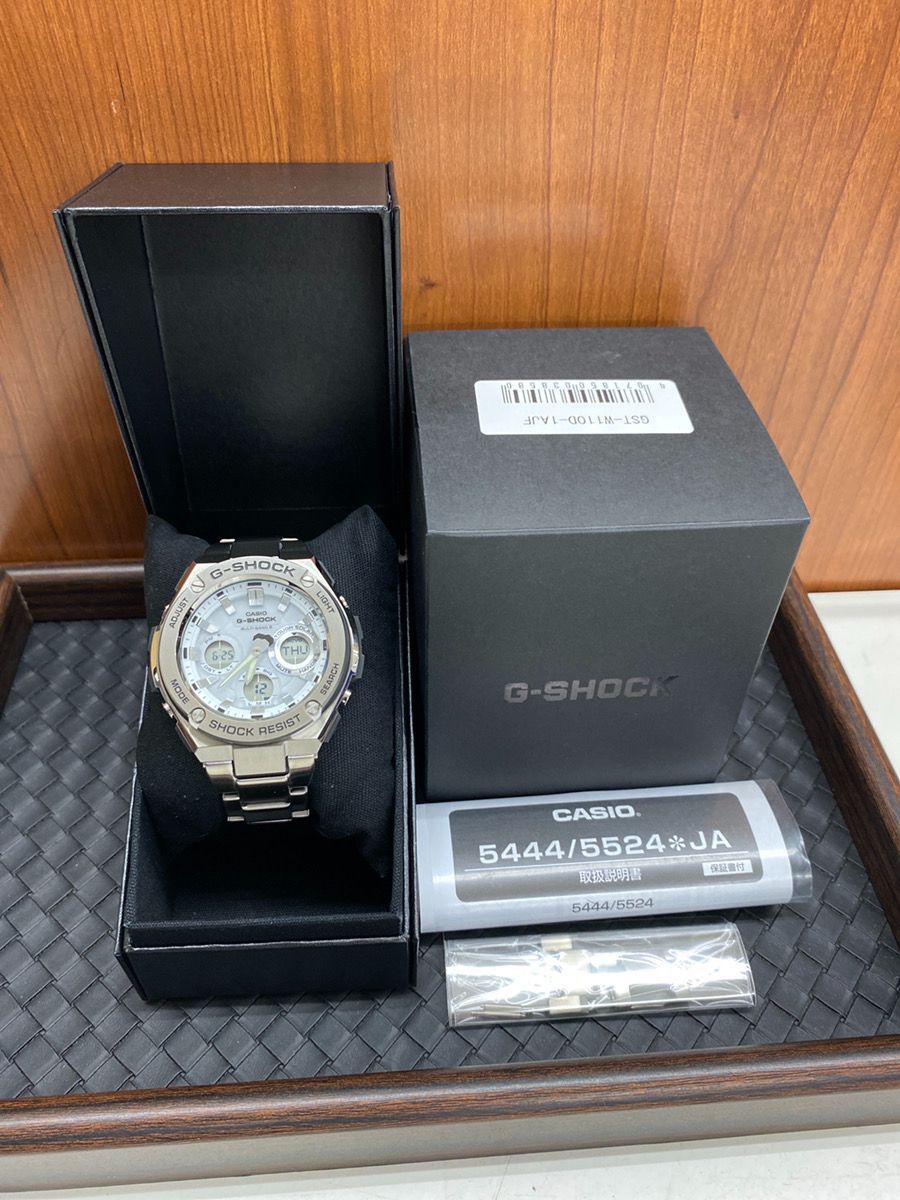 カシオ CASIO G-SHOCK ジーショック G-STEEL GST-W110D-7AJF