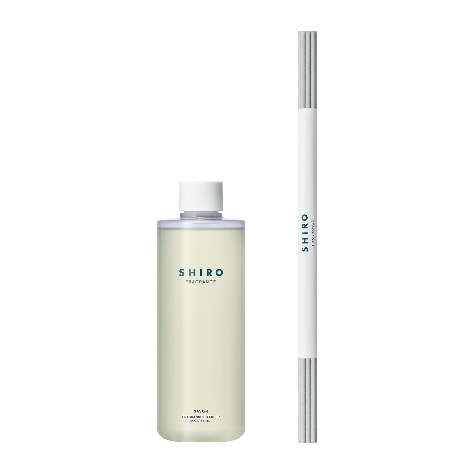 【新品】SHIRO サボン フレグランスディフューザーリキッド (300mL / 3か月目安) ルームフレグランス (詰め替え用リキッド＋スティック) 9b1e4285