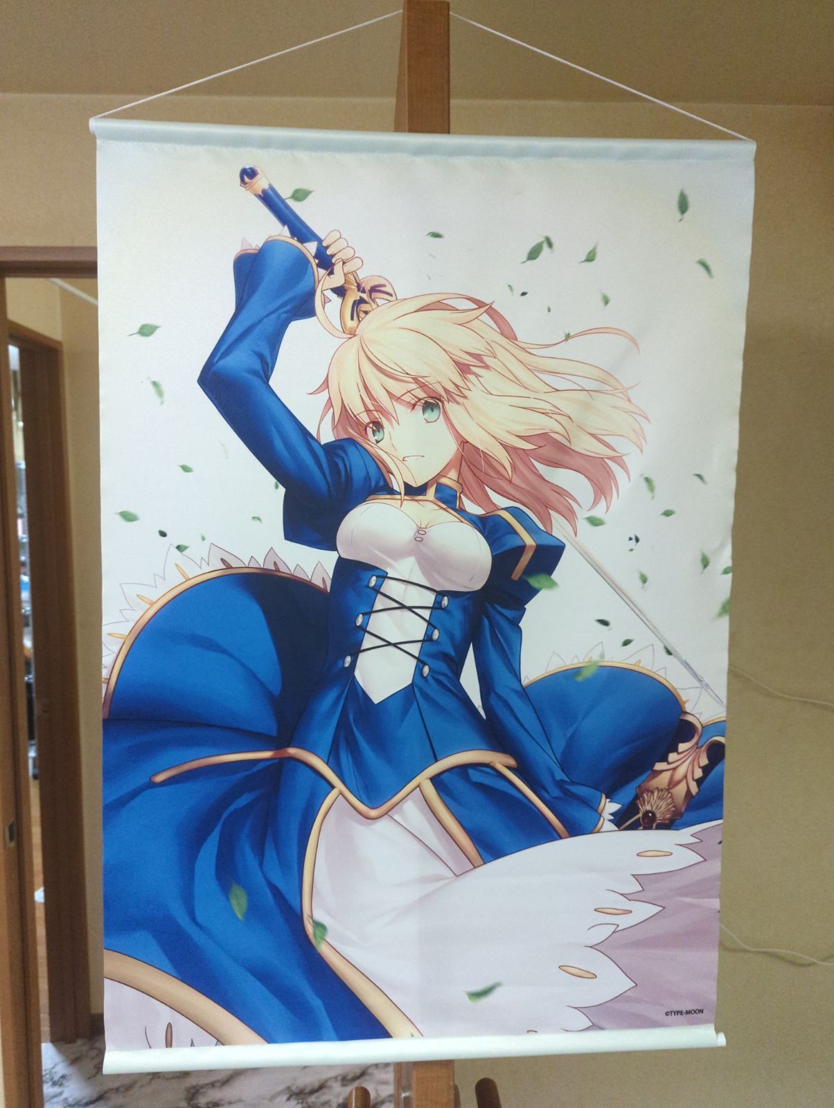セイバー 武内崇イラスト B2タペストリー Fate/stay night No.223
