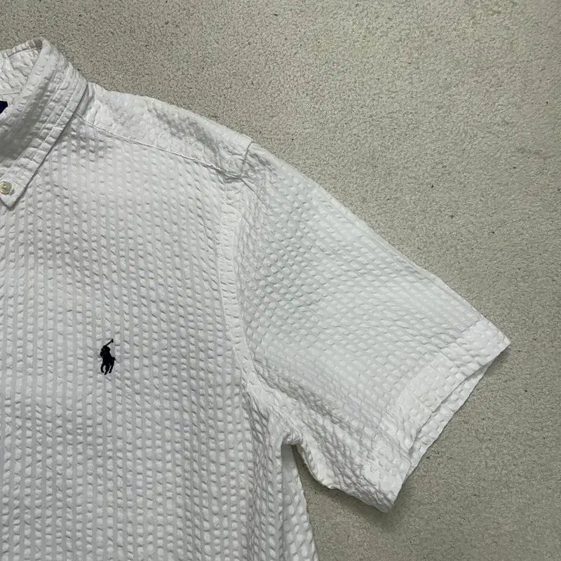 RALPH LAUREN BOYS PLANET(ボイプラ) シアサッカー シャツ 白 XL