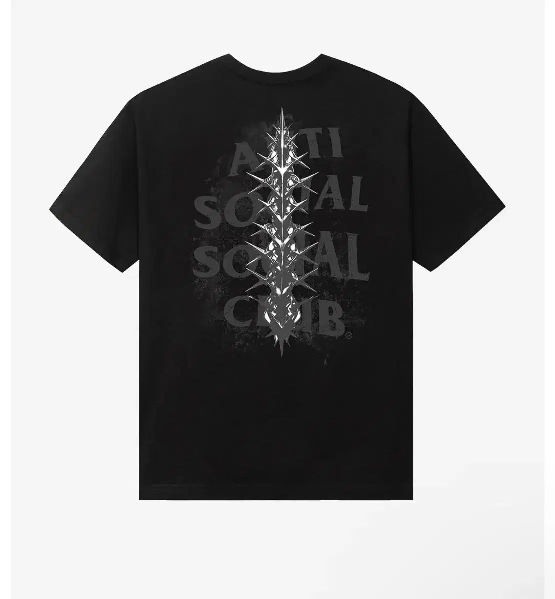 新品 (L) Anti Social Social Club(アンチソーシャルソーシャルクラブ) 앵귀시 USAメイド 半袖 Tシャツ 半袖 ブラック