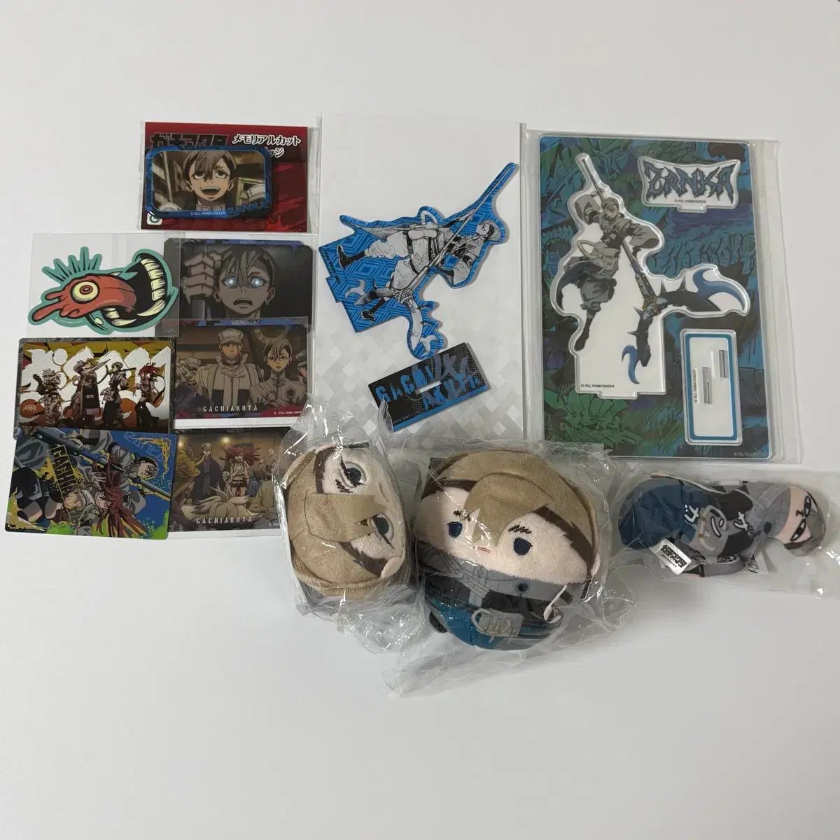 価値アクタ ジャンカ グッズ まとめ 原画 アクリル ふわ ぽてコロ 捻じれた 奴ら 背
