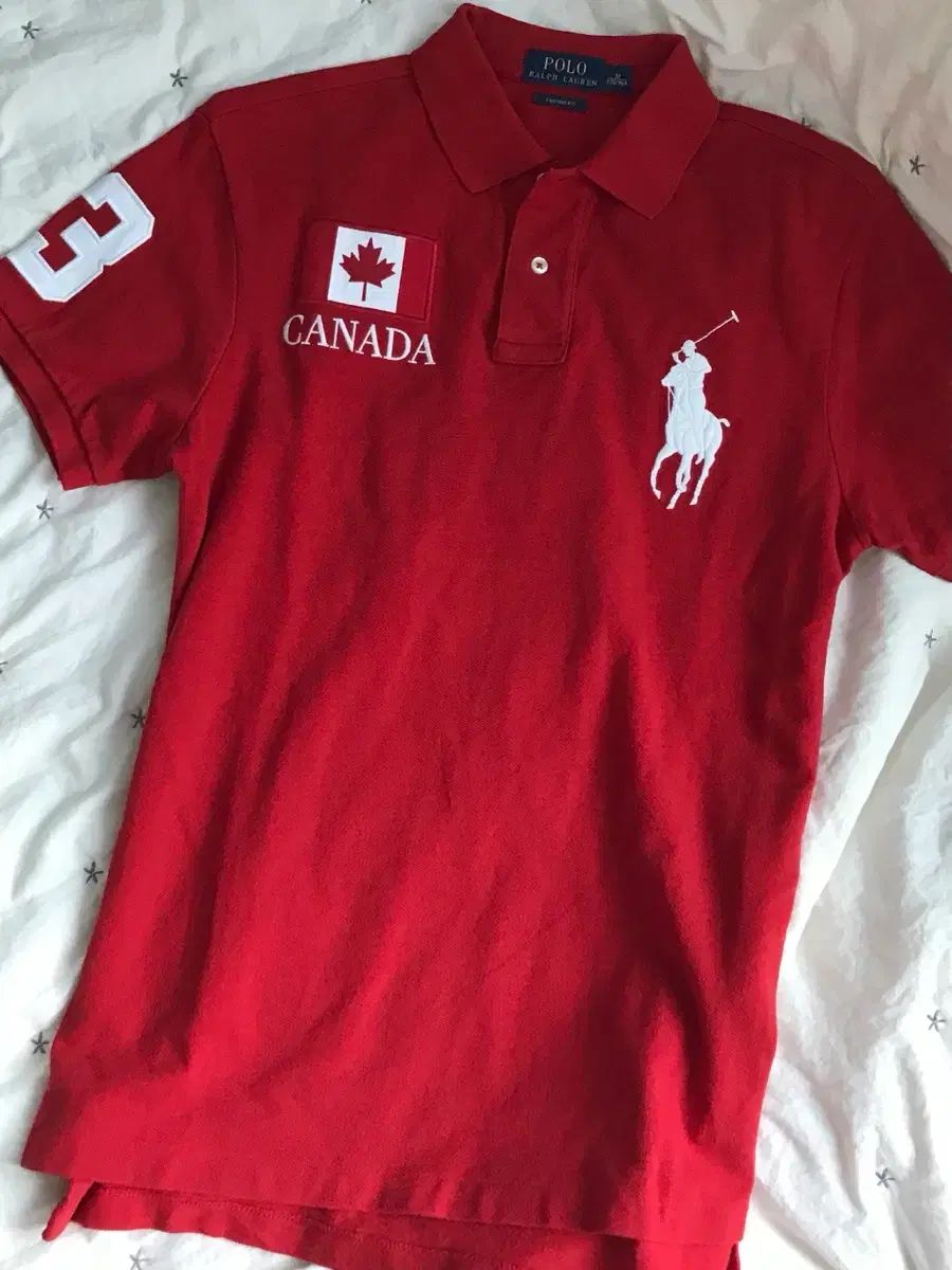 POLO RALPH LAUREN ビックポニー ビッグポロ カナダ チーフキーフ レッド KARA 半袖Tシャツ 18,786円