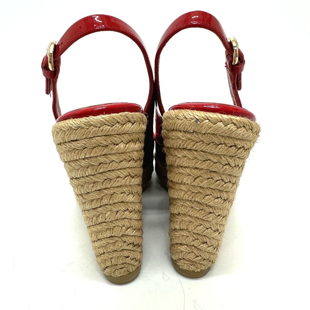 GUCCI グッチ パンプス エナメル レッド - メルカリ