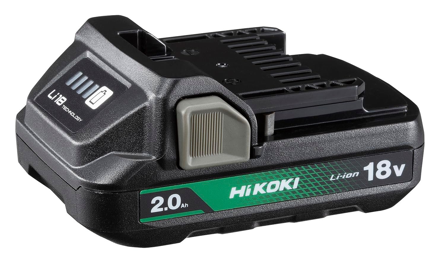 HiKOKI(ハイコーキ) iKOKI 18V 2.0Ah 薄型リチウムイオン電池 残量表示ランプ付き 冷温庫 UL18DC UL18DD UL18DBA対応 BSL1820M 0037-7795e